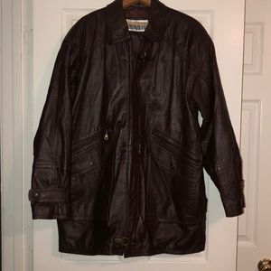 Alan Michaels Vintage Leather Jacket  Medium